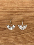 Boucles d'Oreilles Originales Ethnique (Argent)