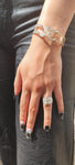 Bague Ethnique Moderne en Argent