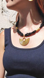 Collier Ethnique Ancien (Or)