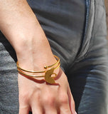 Bracelet Jonc Ethnique Ancien (Or)