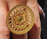 Bague Ethnique Ajustable (Or)