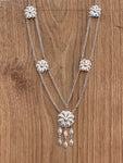 Collier Ancien Ethnique en Argent Massif