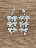 Boucles d'Oreilles Ethnique Fantaisie (Argent)