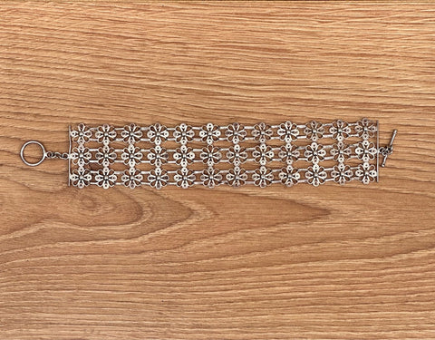 Bracelet Ethnique Chic (Argent)