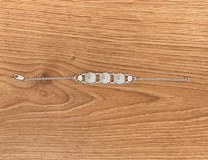 Bracelet Ethnique Argent Filigrane