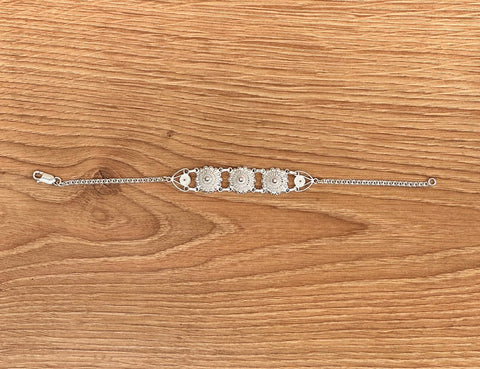 Bracelet Ethnique Argent Filigrane