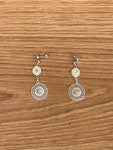 Boucle d'Oreille Femme en Argent Ethnique