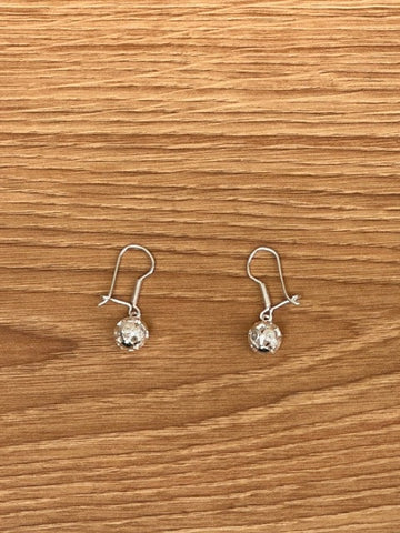 Boucles d'Oreilles Ethniques Artisanales (Argent)