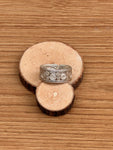 Bague Ethnique Gravée pour Femme en Argent