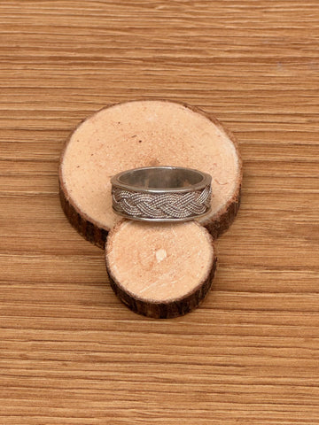 Bague Ethnique en Argent Classique