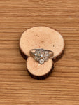 Bague Ethnique Argent Fleur Rose