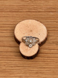 Bague Ethnique Argent Fleur Rose