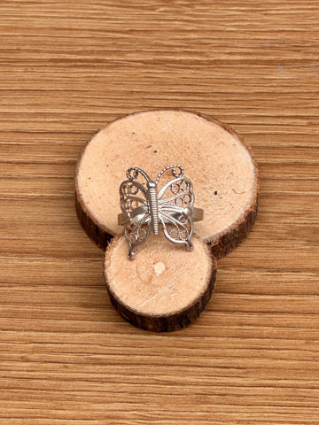 Bague Ethnique Papillon Argent