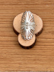 Grande Bague Ethnique (Argent)