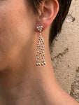 Boucles d'Oreilles Ethniques Chic (Argent)