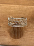 Bracelet Jonc Argent Femme Ethnique