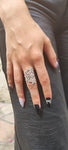 Bague Fantaisie Ethnique (Argent)