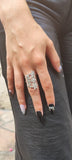 Bague Fantaisie Ethnique (Argent)