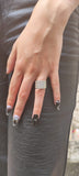 Bague Ethnique Artisanale Femme (Argent)