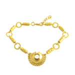 bracelet ethnique femme or